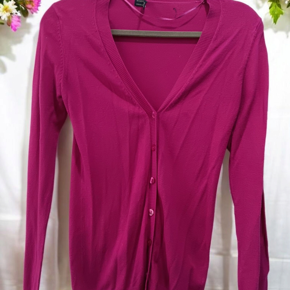 Zara Fuchsia Knit Sweater